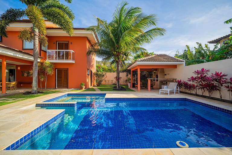 Geribá! Casa c/ Piscina privativa e 4 suítes! BZ89