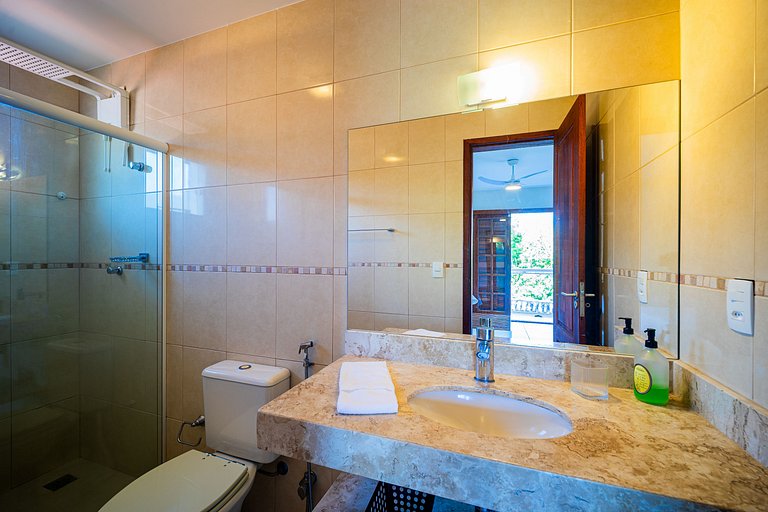 Geribá! Casa c/ Piscina privativa e 4 suítes! BZ89