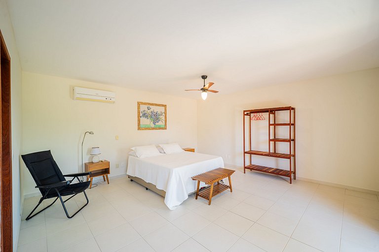 Geribá BZ89!Casa c/ Piscina, área ampla e 4 suites