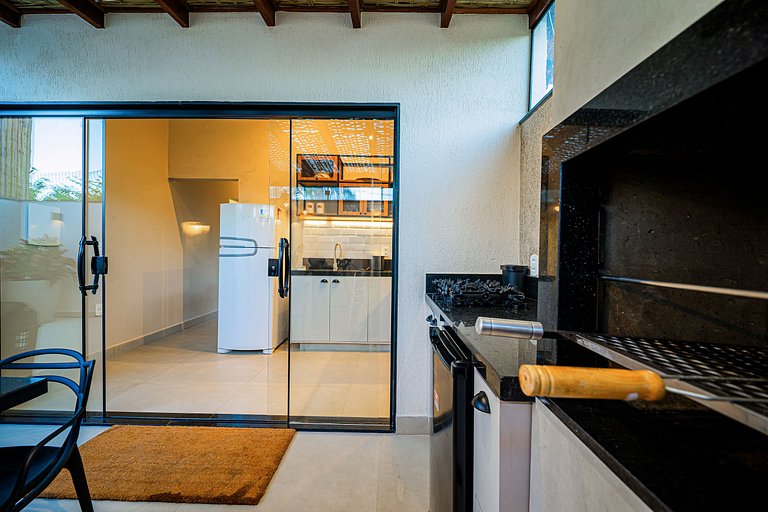 Pé na areia! Casa DelMare Cond. com saída na praia