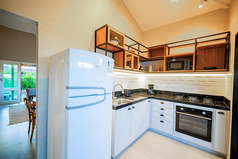 Pé na areia! Casa DelMare Cond. com saída na praia