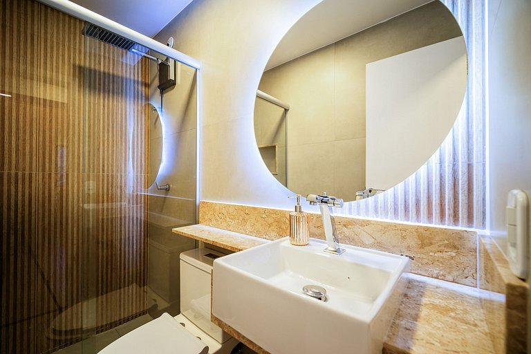 PÉ NA AREIA!Casa DelMare cond c/ saída na praia
