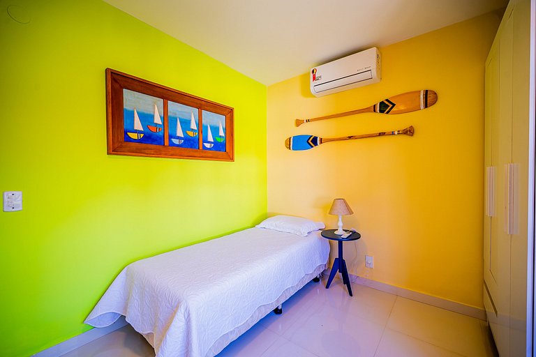 Cond Búzios Resort Pé na areia! Casa 3 suítes. BZ60