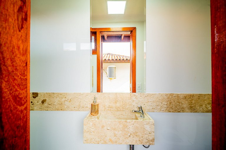 Bz60 Casa em condomínio pé na areia