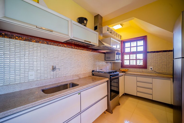 Cond Búzios Resort Pé na areia! Casa 3 suítes. BZ60