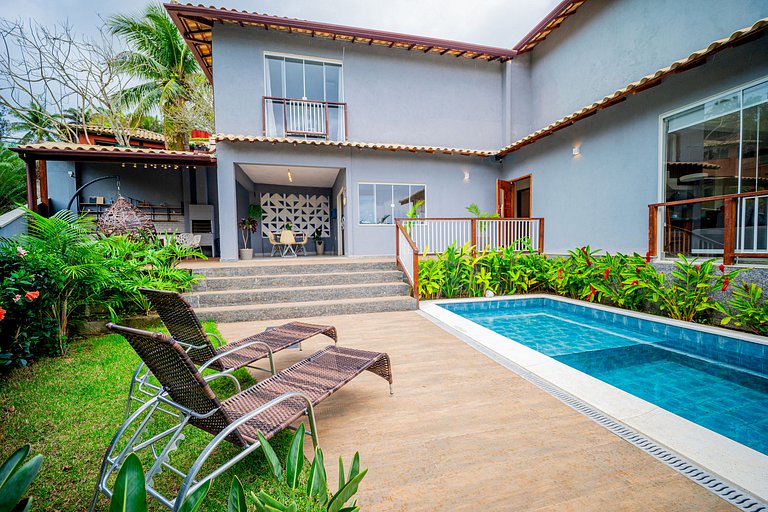 BZ63!Casa c/ Piscina, 300m da Praia de Geribá
