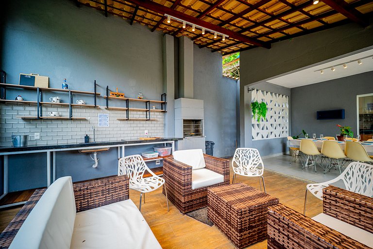 BZ63 House with Pool, 300m from Geribá Beach!