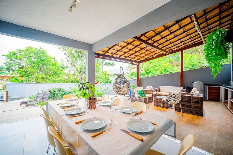 BZ63 House with Pool, 300m from Geribá Beach!