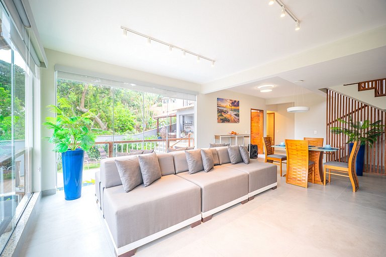 BZ63 House with Pool, 300m from Geribá Beach!