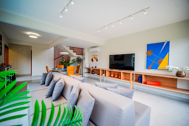 BZ63 House with Pool, 300m from Geribá Beach!