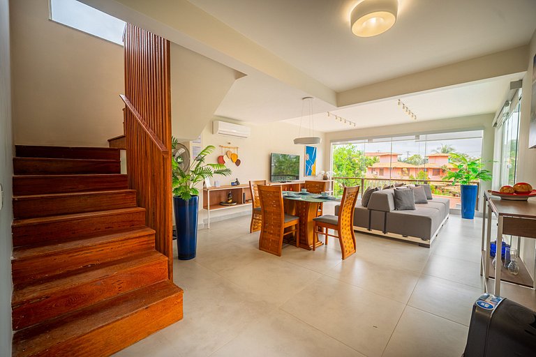 BZ63 House with Pool, 300m from Geribá Beach!