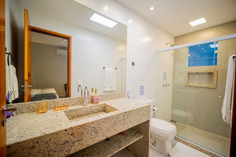 BZ63 House with Pool, 300m from Geribá Beach!