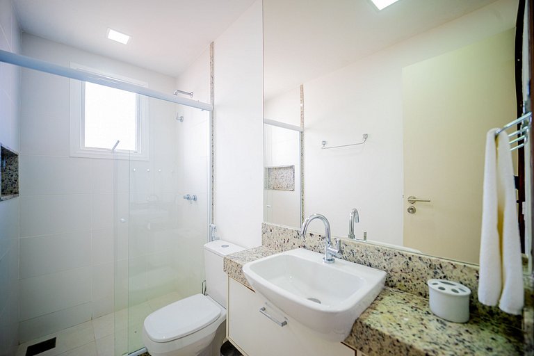 250m from Geribá | 3-bedroom house | Gated community with po