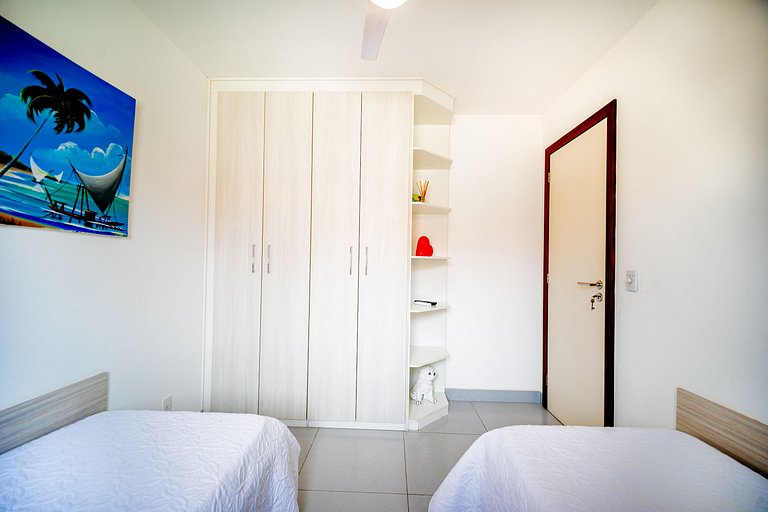 250m de Geribá | Casa 3 quartos | Cond c/ Piscina BZ69