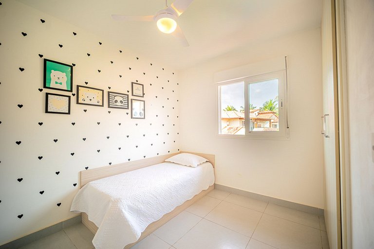 250m de Geribá | Casa 3 quartos | Cond c/ Piscina BZ69