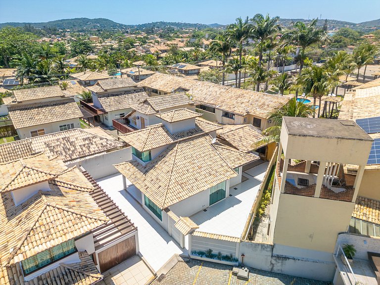 Bz27 Geribá Beach! House with 4 suites!