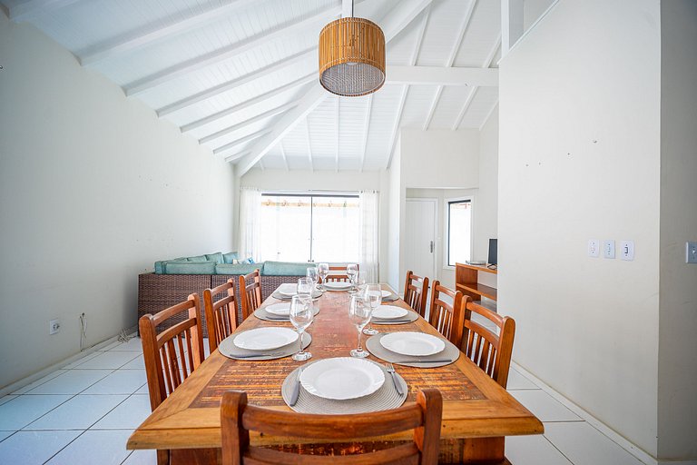 Bz27 Geribá Beach! House with 4 suites!