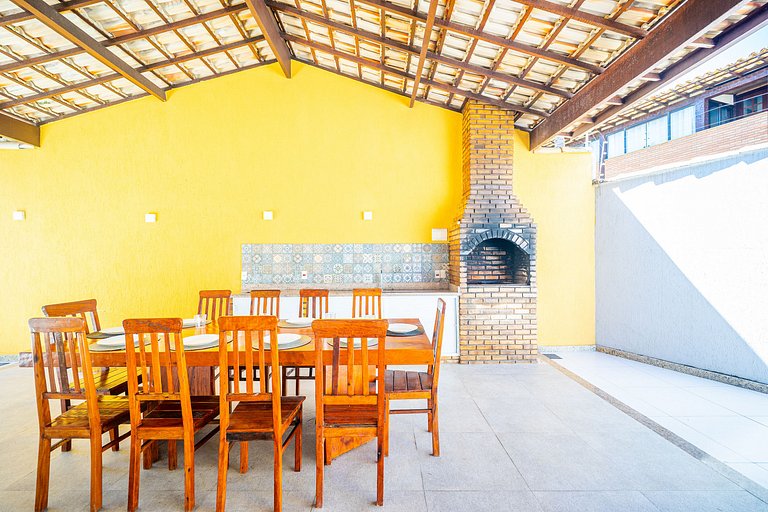 Bz27 Geribá Beach! House with 4 suites!