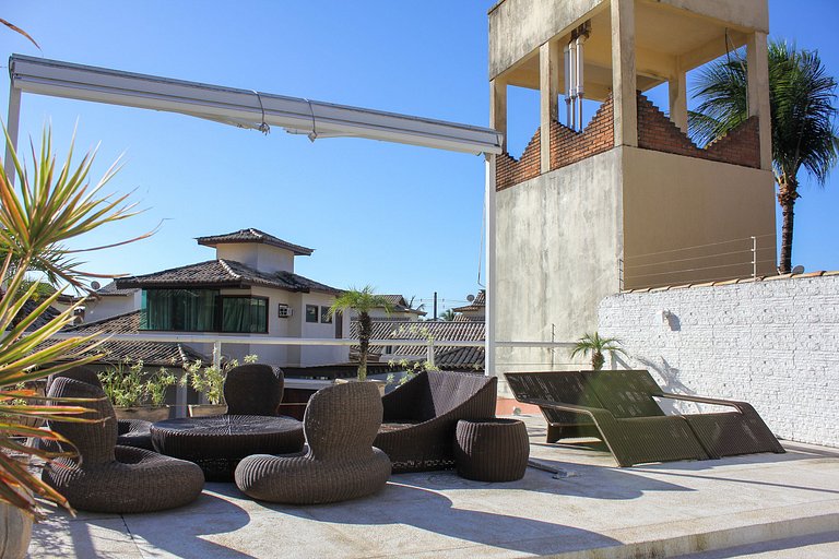 Bz27 Geribá Beach! House with 4 suites!