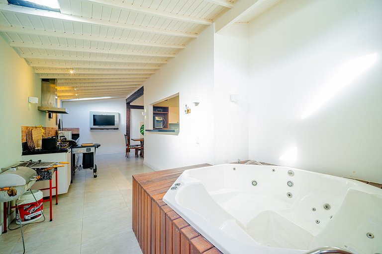 Bz09 Quadra da praia! Casa 5 suítes