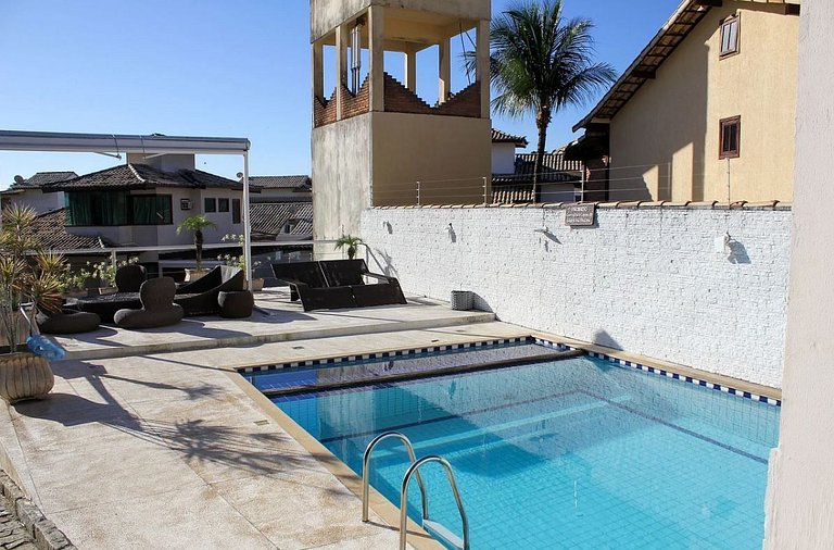 Bz27 Geribá Beach! House with 4 suites!