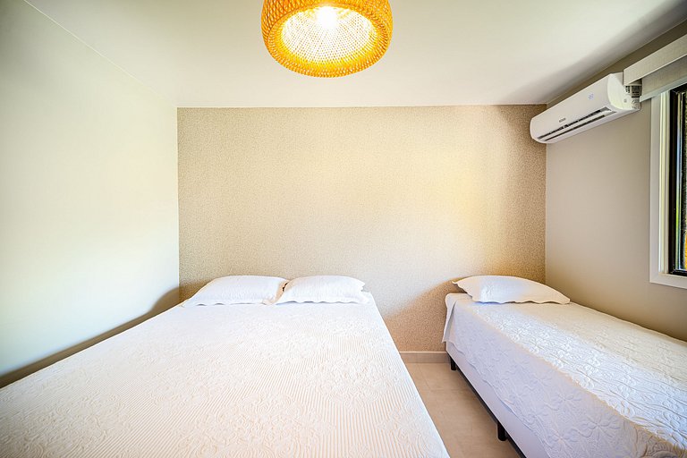 Pé na areia! Casa DelMare Cond. com saída na praia