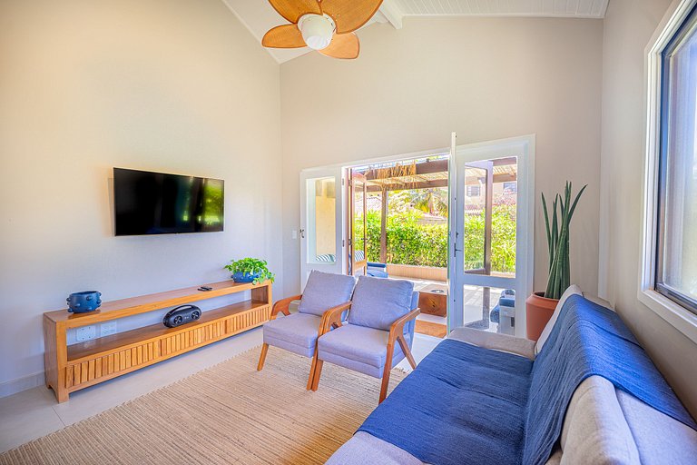 Pé na areia! Linda casa em condomínio pé na areia! BZ100