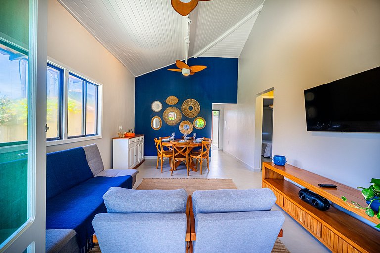 Pé na areia! Casa DelMare Cond. com saída na praia