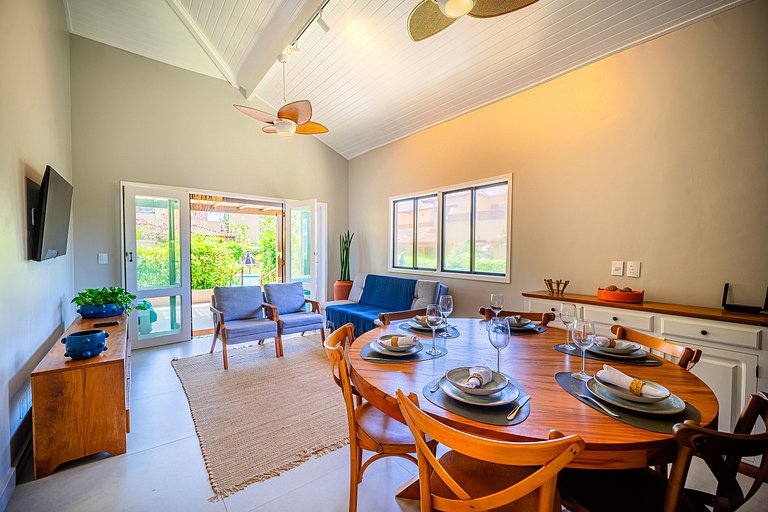 Pé na areia! Linda casa em condomínio pé na areia! BZ100