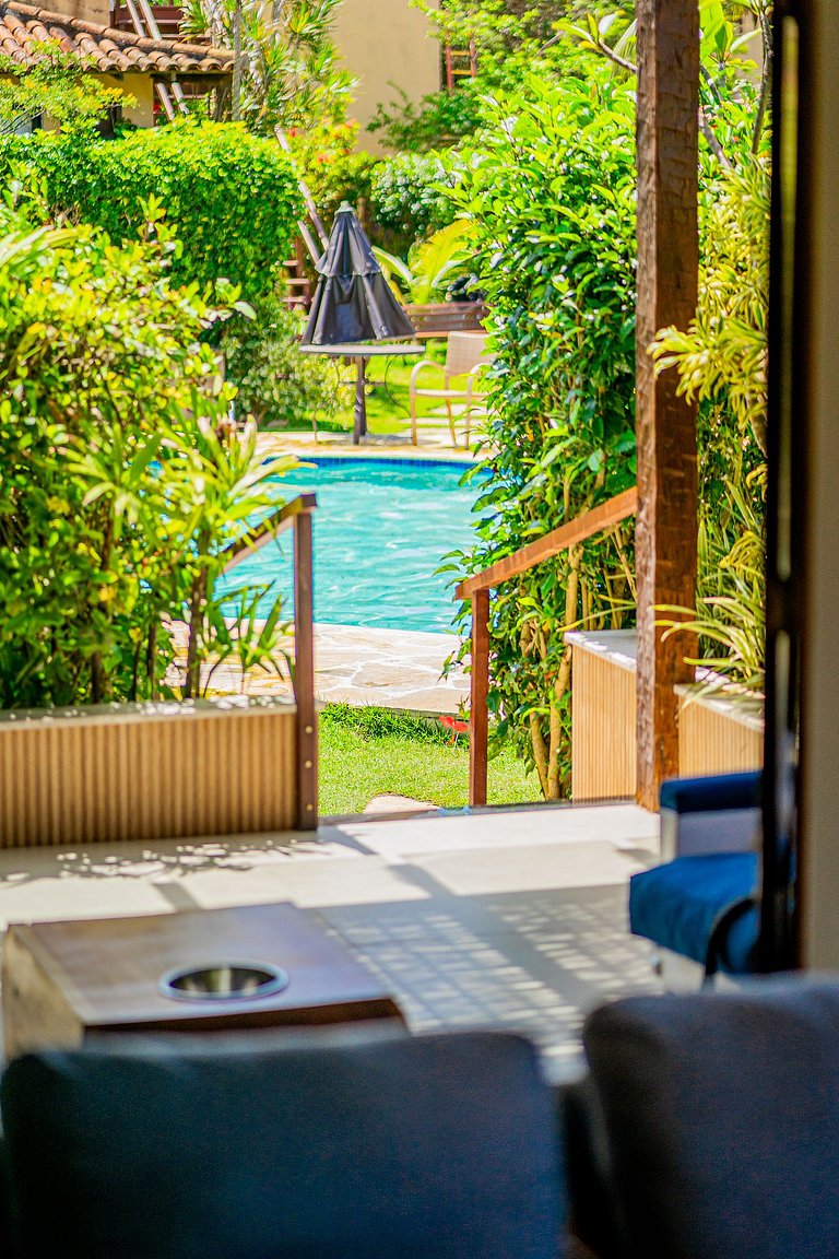 Pé na areia! Casa DelMare Cond. com saída na praia