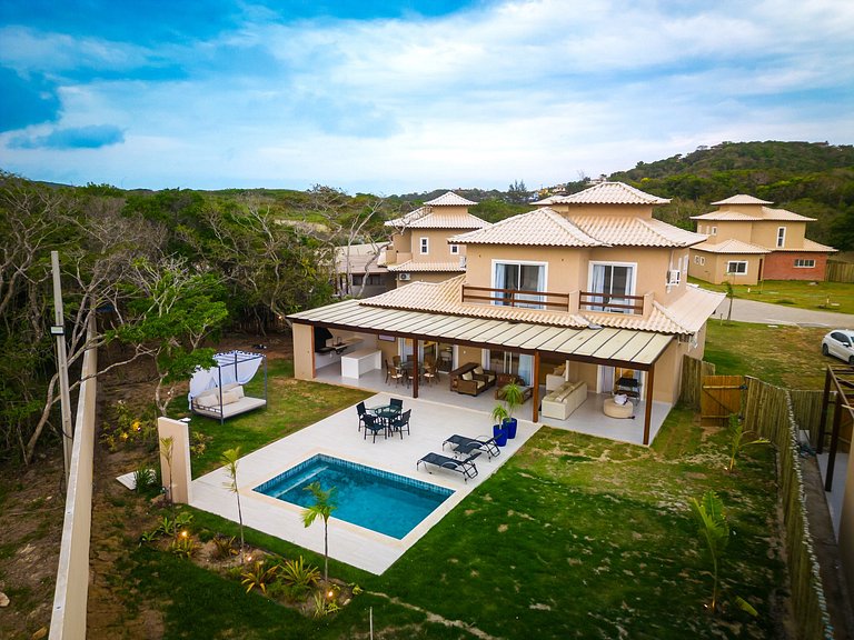 Bz80 Praia do Forno! Casa com Piscina privativa