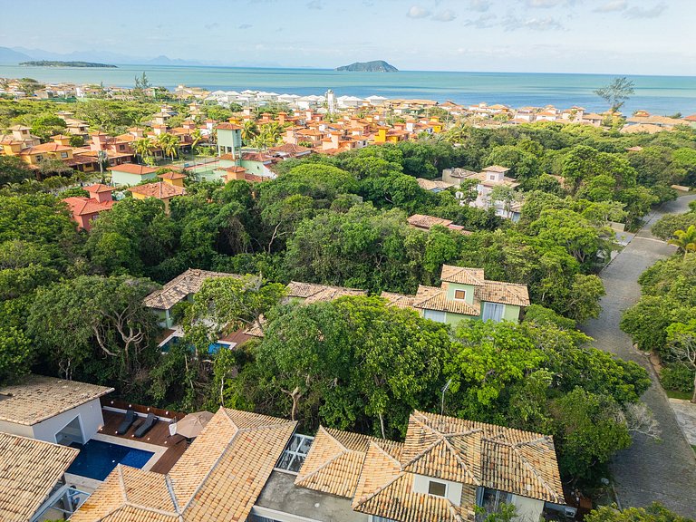 Bz87 Casa c/ Piscina e sauna Jardim do Lago/Buzios