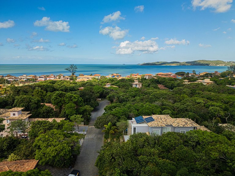 Bz87 Casa c/ Piscina e sauna Jardim do Lago/Buzios