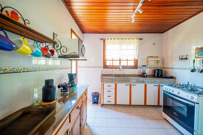 Bz12 Casa c/ Piscina e Sauna privat,300m da praia