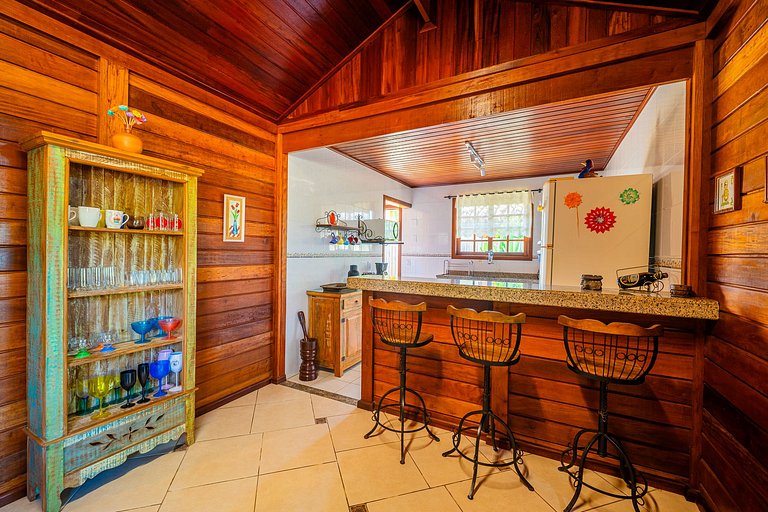 Bz12 Casa c/ Piscina e Sauna a 300m da praia!