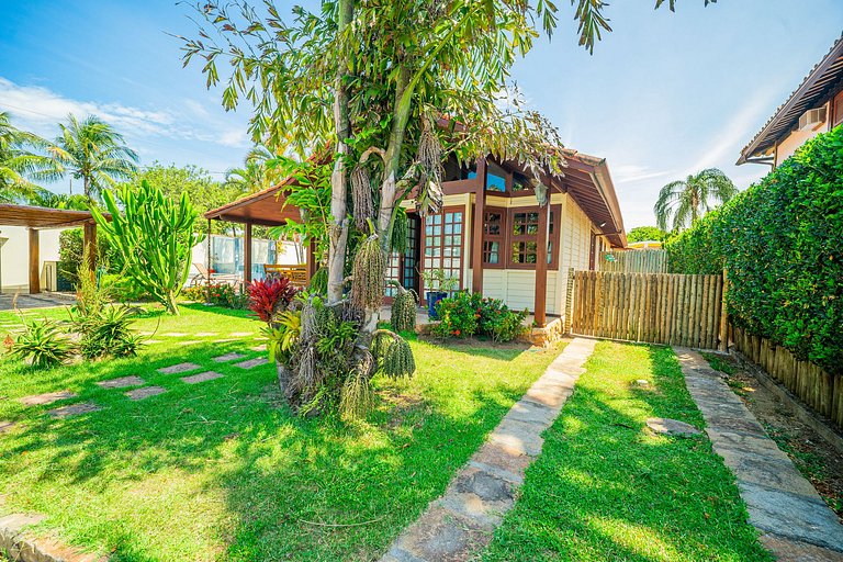 Bz12 Casa con piscina y sauna a 300 m de la playa