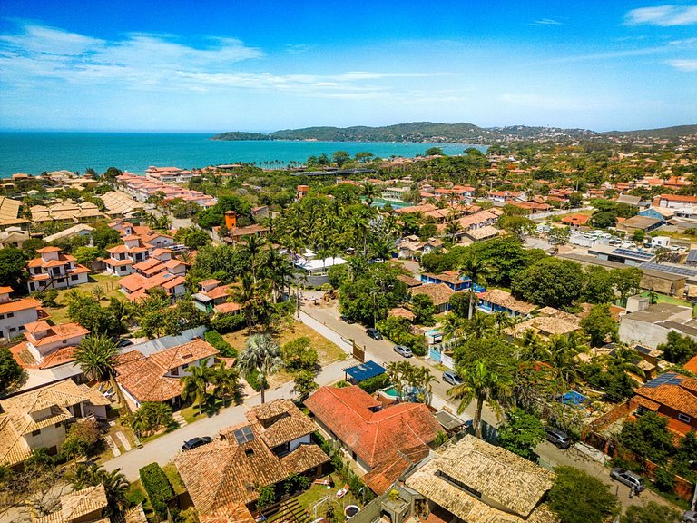 Bz12 Casa c/ Piscina e Sauna a 300m da praia!