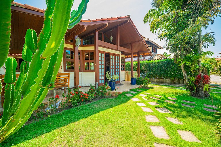 Bz12 Casa c/ Piscina e Sauna a 150 m da praia!