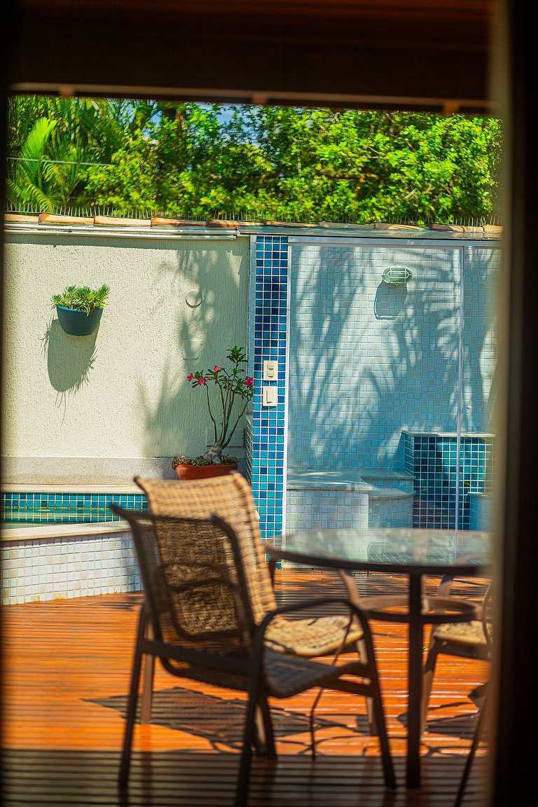 Bz12 Casa c/ Piscina e Sauna privat,300m da praia