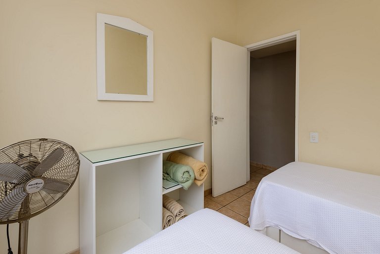 Rj04 Ap en Copacabana para 6 personas