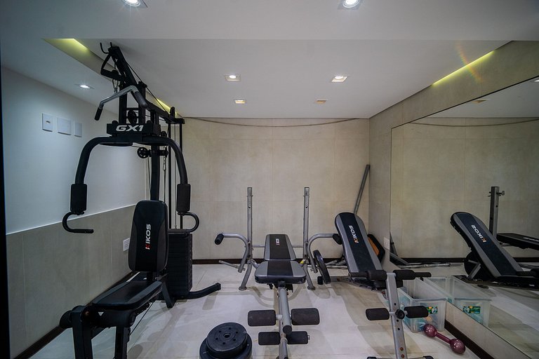 Casa c/ piscina, sauna e academia privativos! Geribá. BZ50