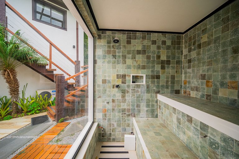 Casa c/ piscina, sauna e academia privativos! Geribá. BZ50