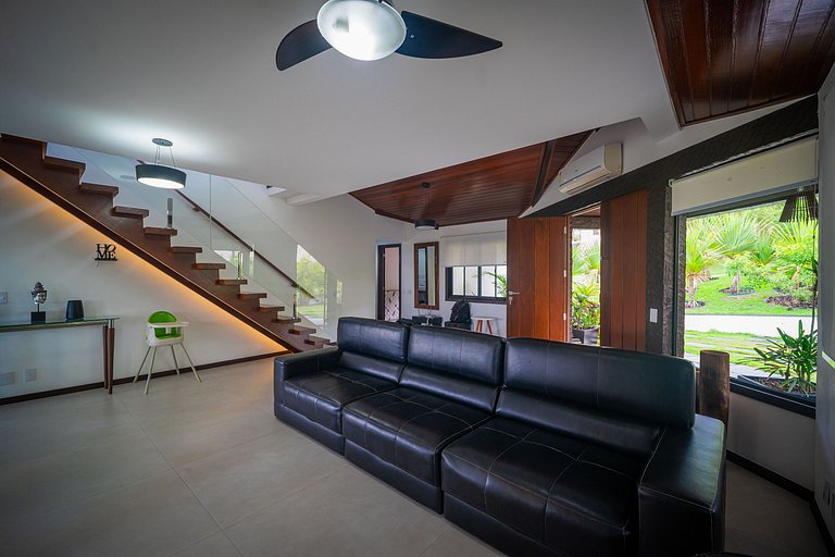 Casa c/ piscina, sauna e academia privativos! Geribá. BZ50