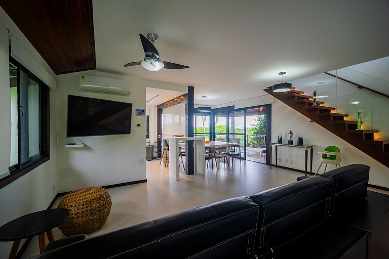 Casa c/ piscina, sauna e academia privativos! Geribá. BZ50
