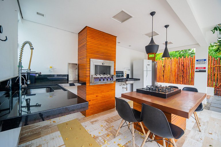 Casa c/ piscina, sauna e academia privativos! Geribá. BZ50