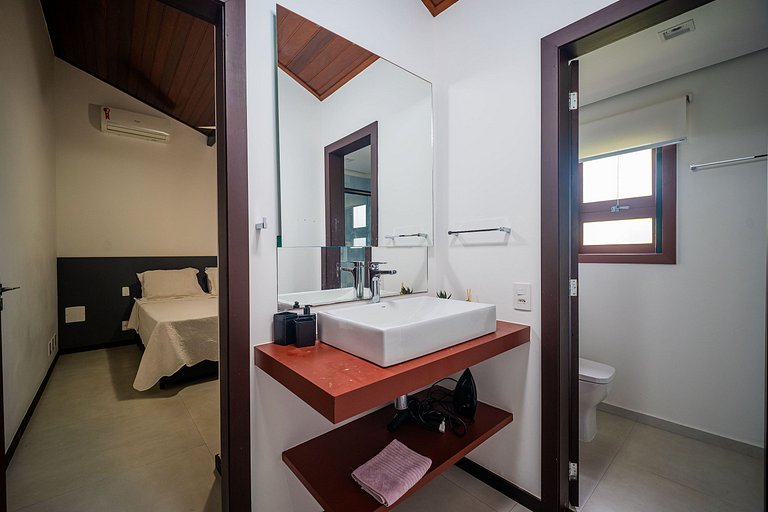 Casa c/ piscina, sauna e academia privativos! Geribá. BZ50