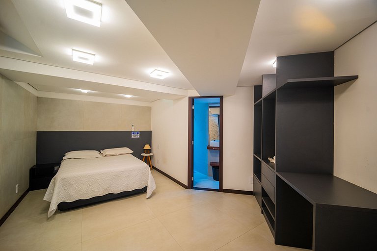 Casa c/ piscina, sauna e academia privativos! Geribá. BZ50