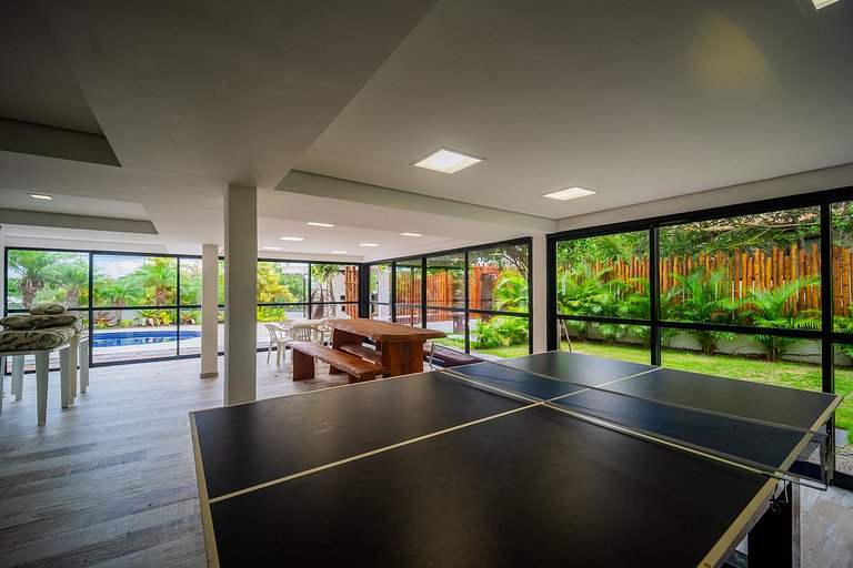 Casa c/ piscina, sauna e academia privativos! Geribá. BZ50