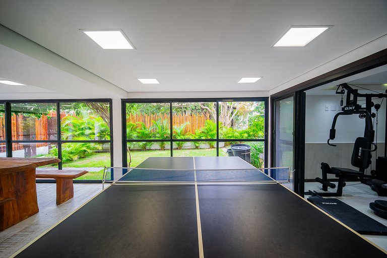 Casa c/ piscina, sauna e academia privativos! Geribá. BZ50
