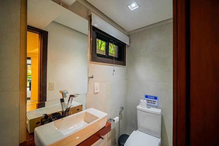 Casa c/ piscina, sauna e academia privativos! Geribá. BZ50
